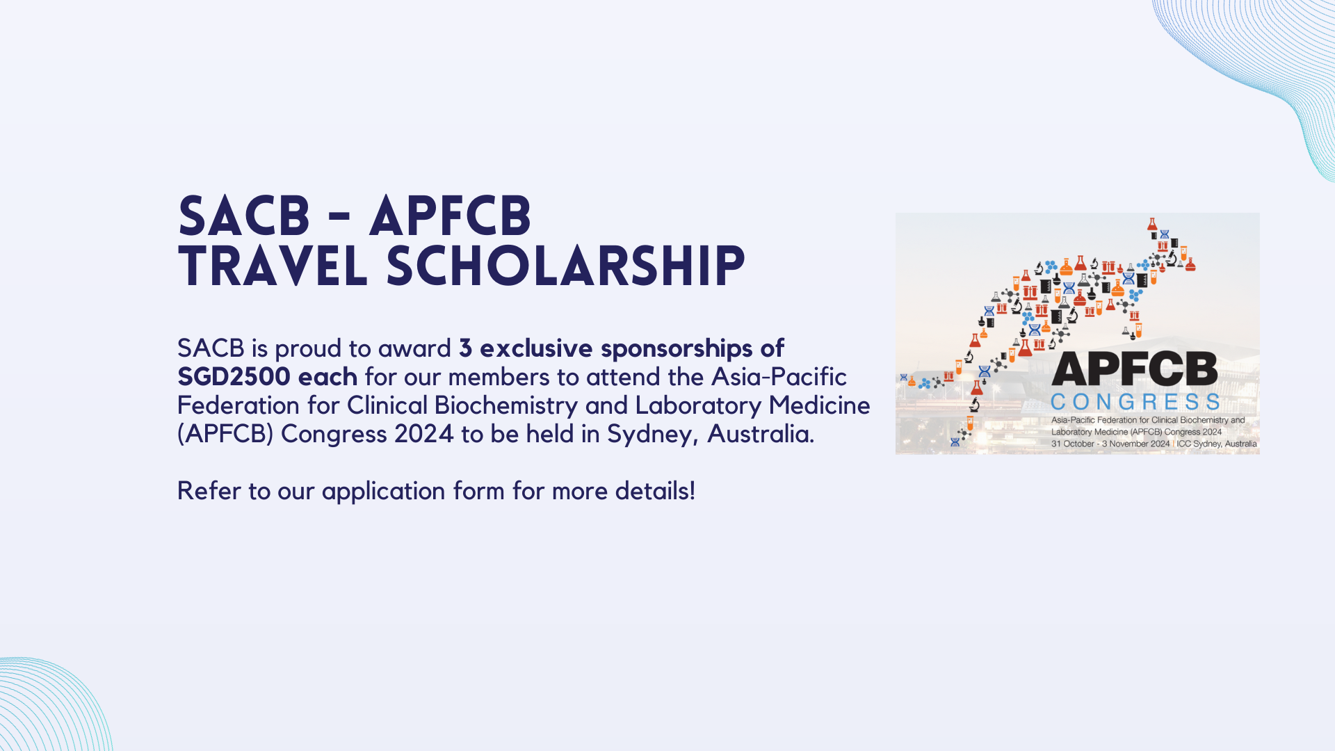 SACB – APFCB Traveling Scholarship